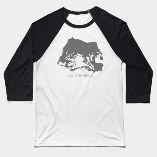 Alyeska Resort 3D Baseball T-Shirt